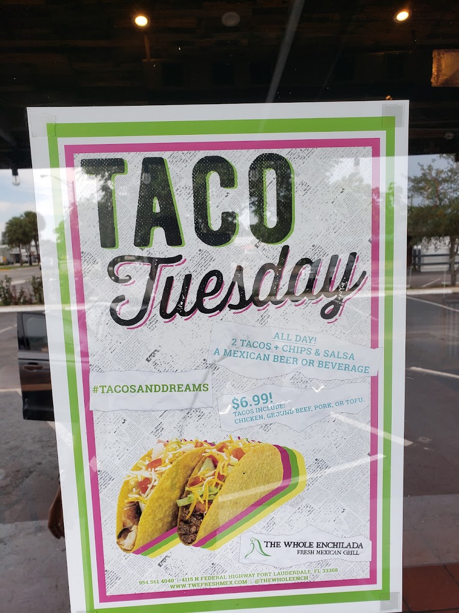 Menu The Whole Enchilada Fresh Mexican Grill-3