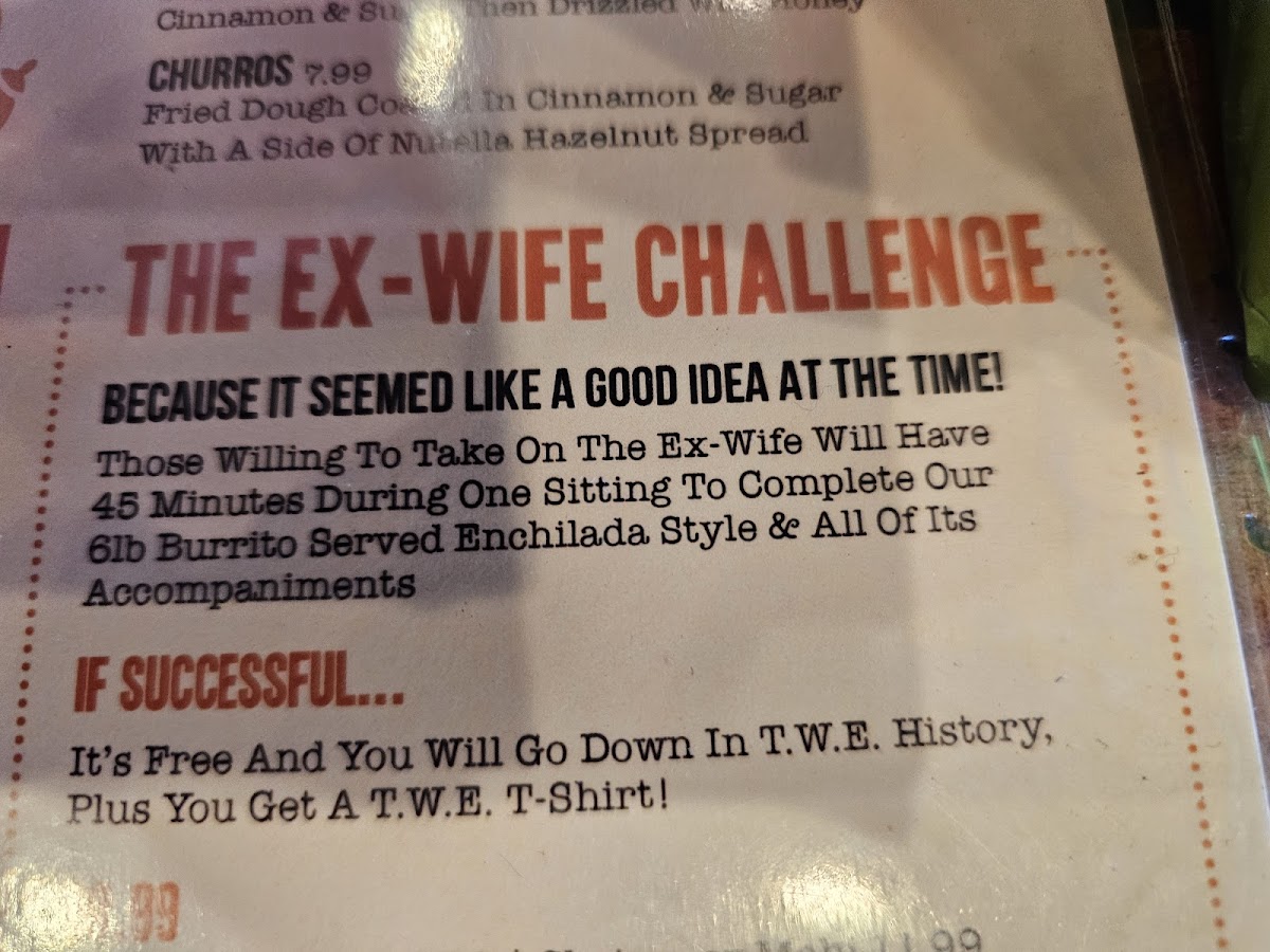 Menu The Whole Enchilada Fresh Mexican Grill-5